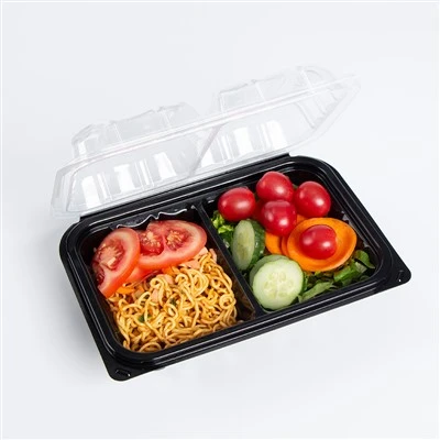 Teplé jedlo Jednorazový obed Bento Box