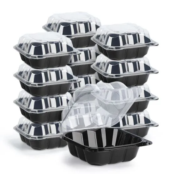 Štvorcová nádoba na potraviny proti zahmlievaniu