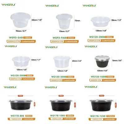 Sauce Cups Sauce Cups