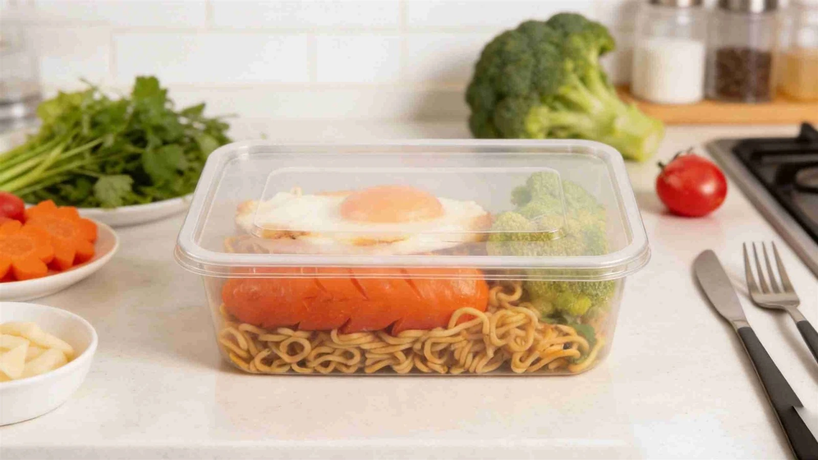 food clear containers